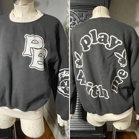 Playboy By PacSun Championship Crew Neck Sweatshirt Men’s Small - Picture 5 of 13